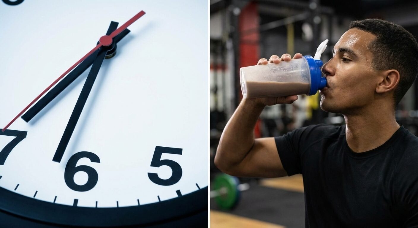 トレーニング直後のプロテイン摂取