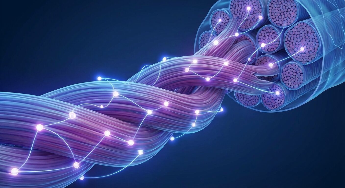 筋肉の合成とタンパク質のイメージ