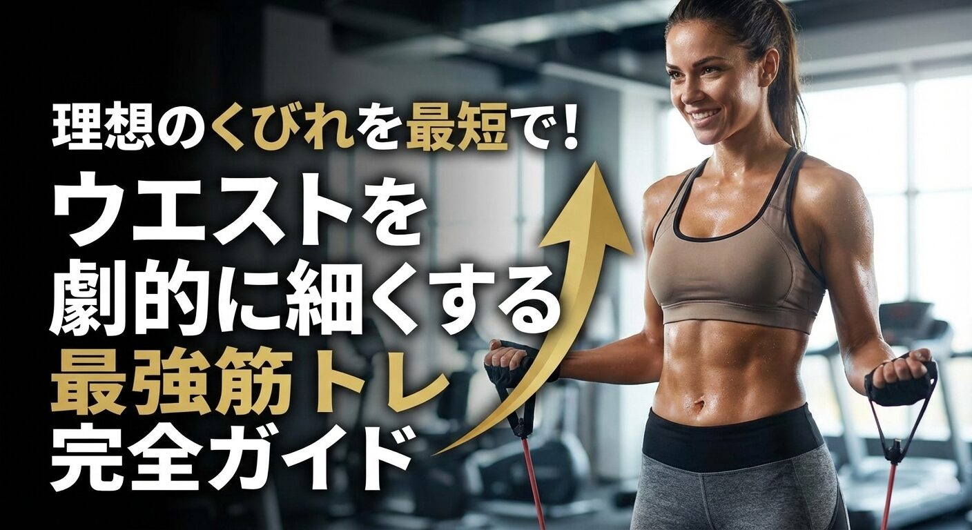 理想のくびれを最短で！ウエストを劇的に細くする最強筋トレ完全ガイド
