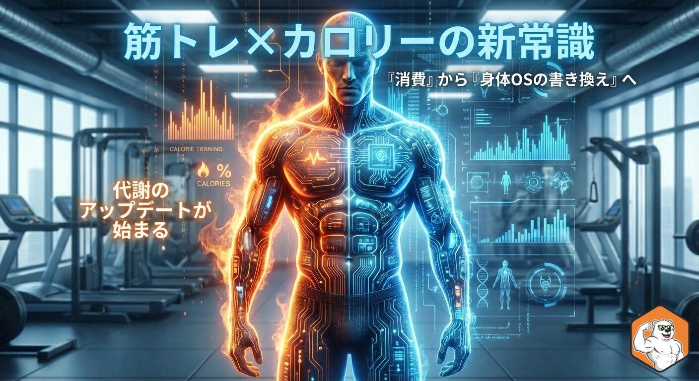 筋トレとカロリーの科学｜「消費」より「代謝OS」を書き換える4つの新常識