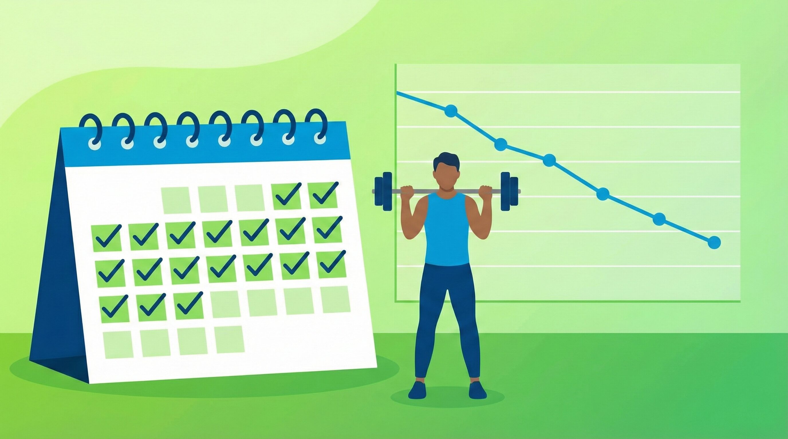 筋トレを続けると血圧は下がる？長期的な効果とエビデンス