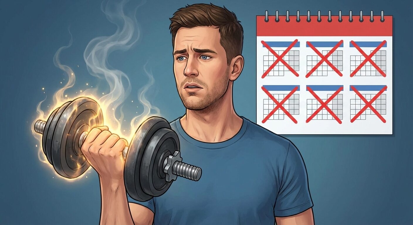 初心者ボーナスの終焉：なぜ筋トレ半年で「体が変わる魔法」は解けてしまうのか？