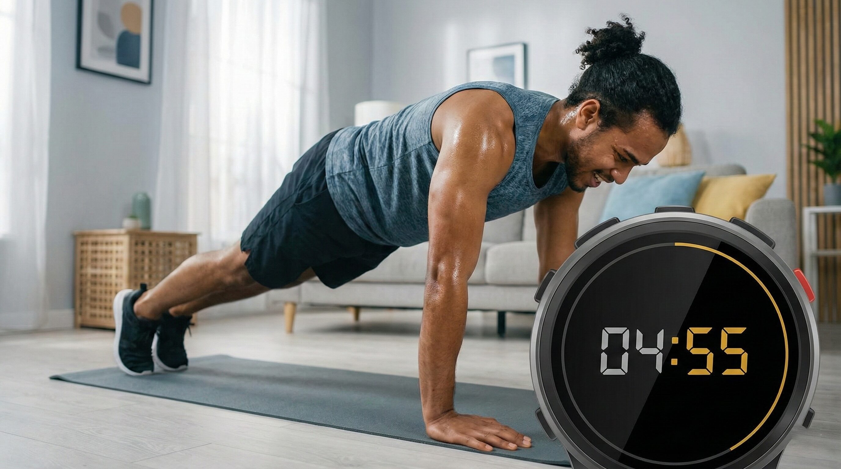 1日5分でジム以上の効果？科学が証明する『時短・高効率』自宅トレーニング決定版