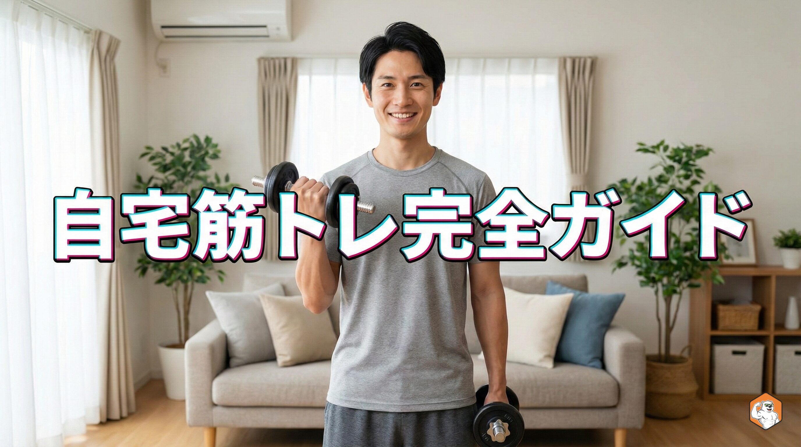 【自宅筋トレ完全ガイド】ジム不要！家だけで体を変える全メニューとコツ